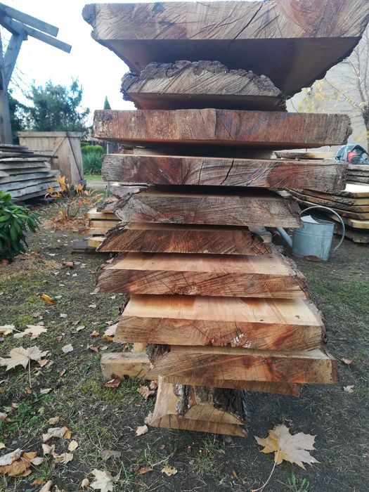 Piękne grube deski grusza 4 cmx2. 9 m ok. 15 m2