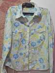 Camisa de senhora salsa