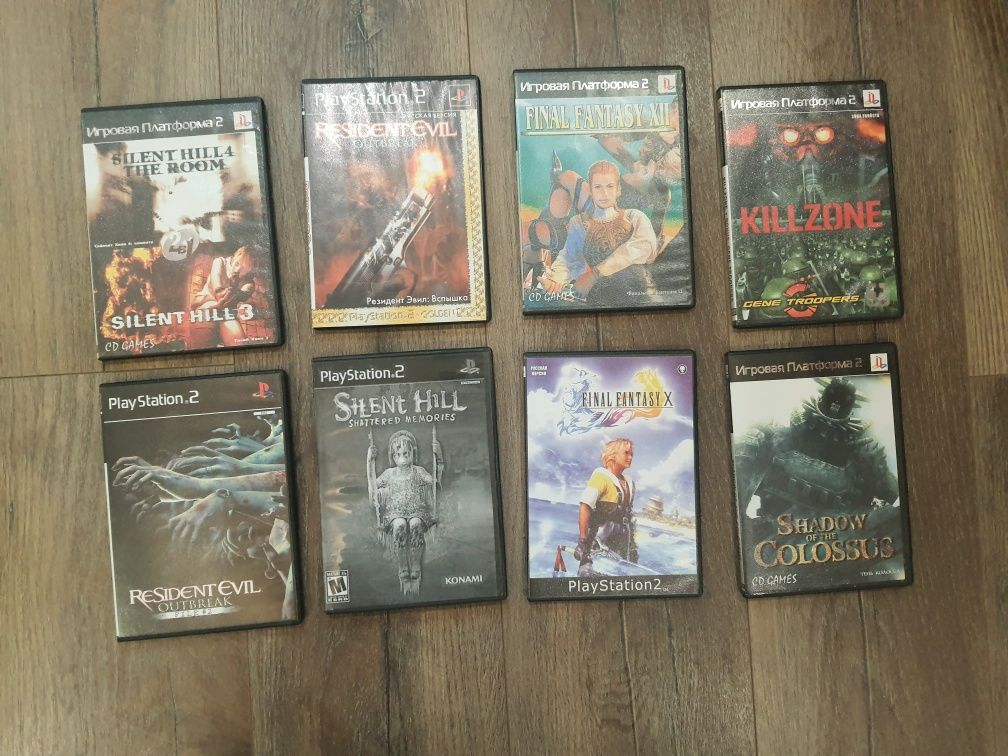Игровые диски, хbox, play station 2