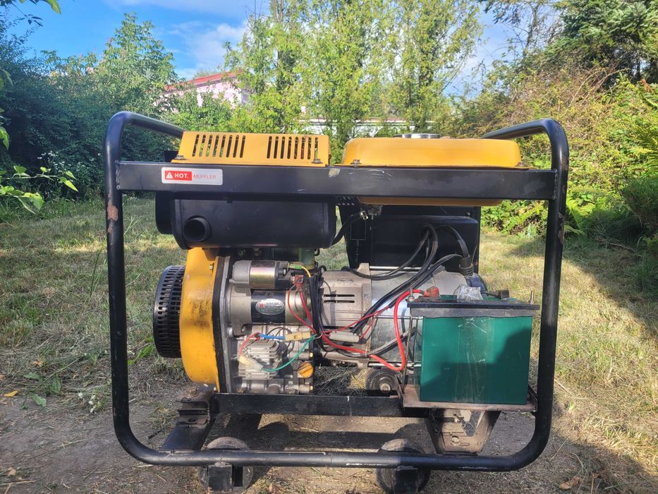 Дизельный генератор Forte FGD6500E 4,5 кВт б/у