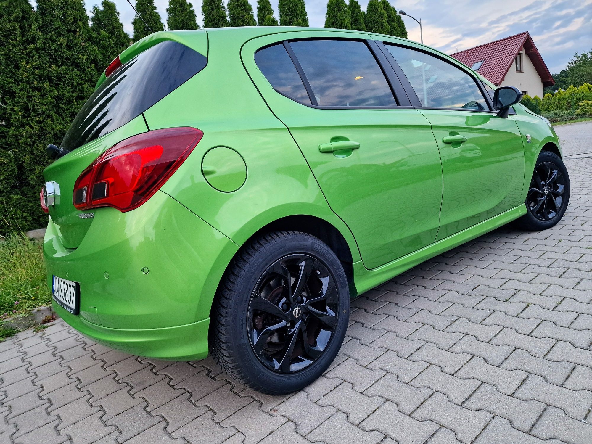 Opel Corsa E 1.4 100KM OPC LiNE, Klima, Bluetooth, Nowe Turbo i Opony!