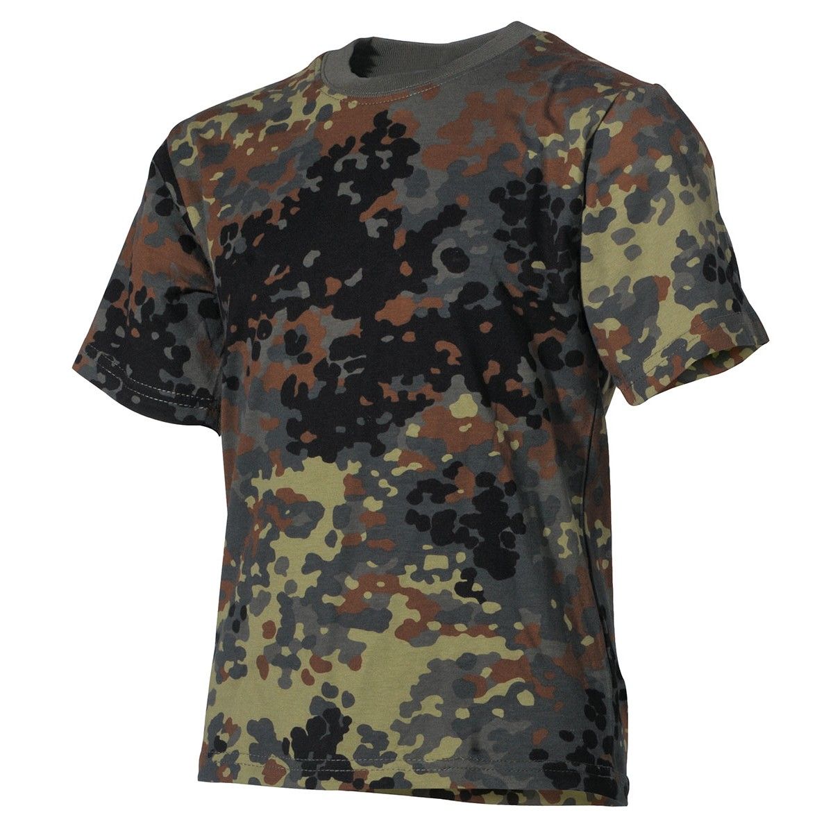 koszulka dziecięca wosjkowa 170 g/m² - flecktarn 158-164