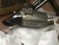 Vendo Akrapovic titanium Yamaha MT-09