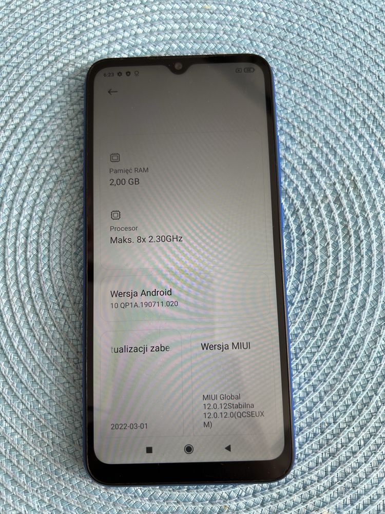 Smartfon acatel.