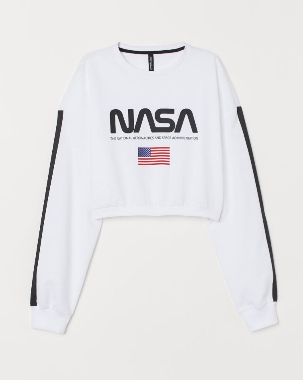 Krótka bluza NASA H&M XS