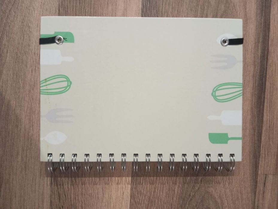 Caderno para receitas