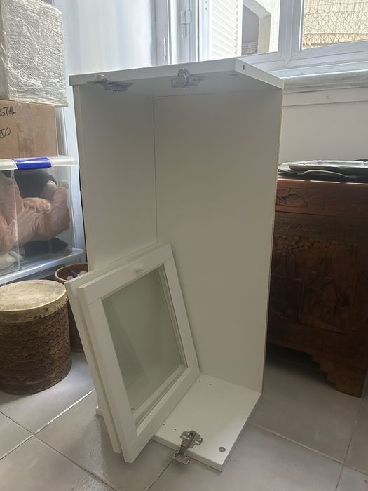 Extensão BILLY + portas OXBERG ikea 50% desconto