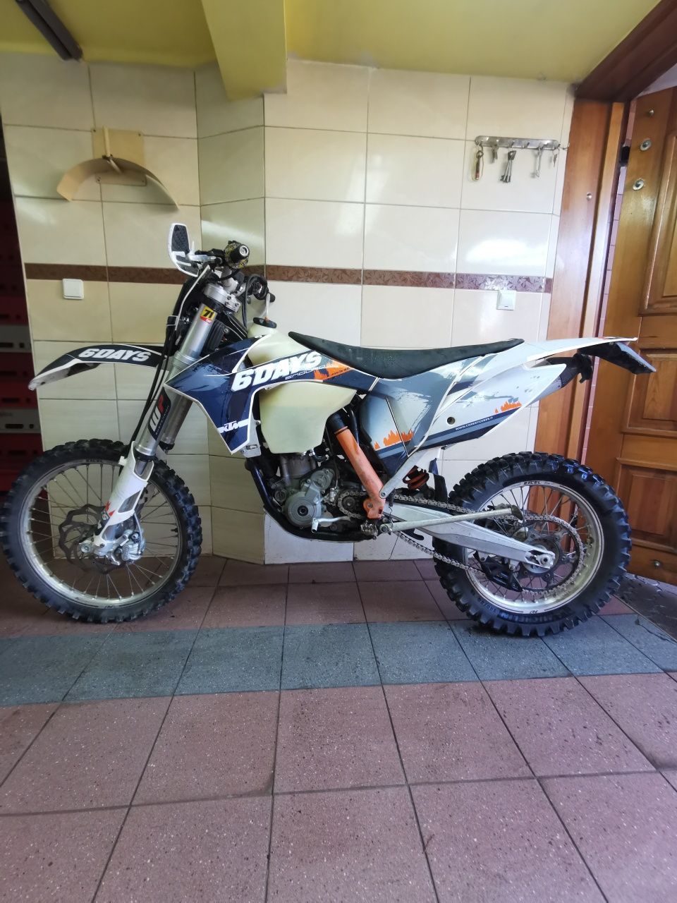 KTM excf 350 zarejestrowany po remoncie silnika