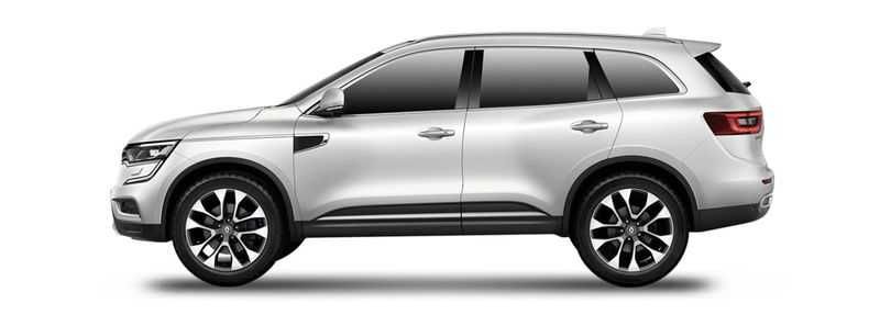 Bagażnik dachowy Renault KOLEOS SUV 2017 do 2025 bazowy belki relingi