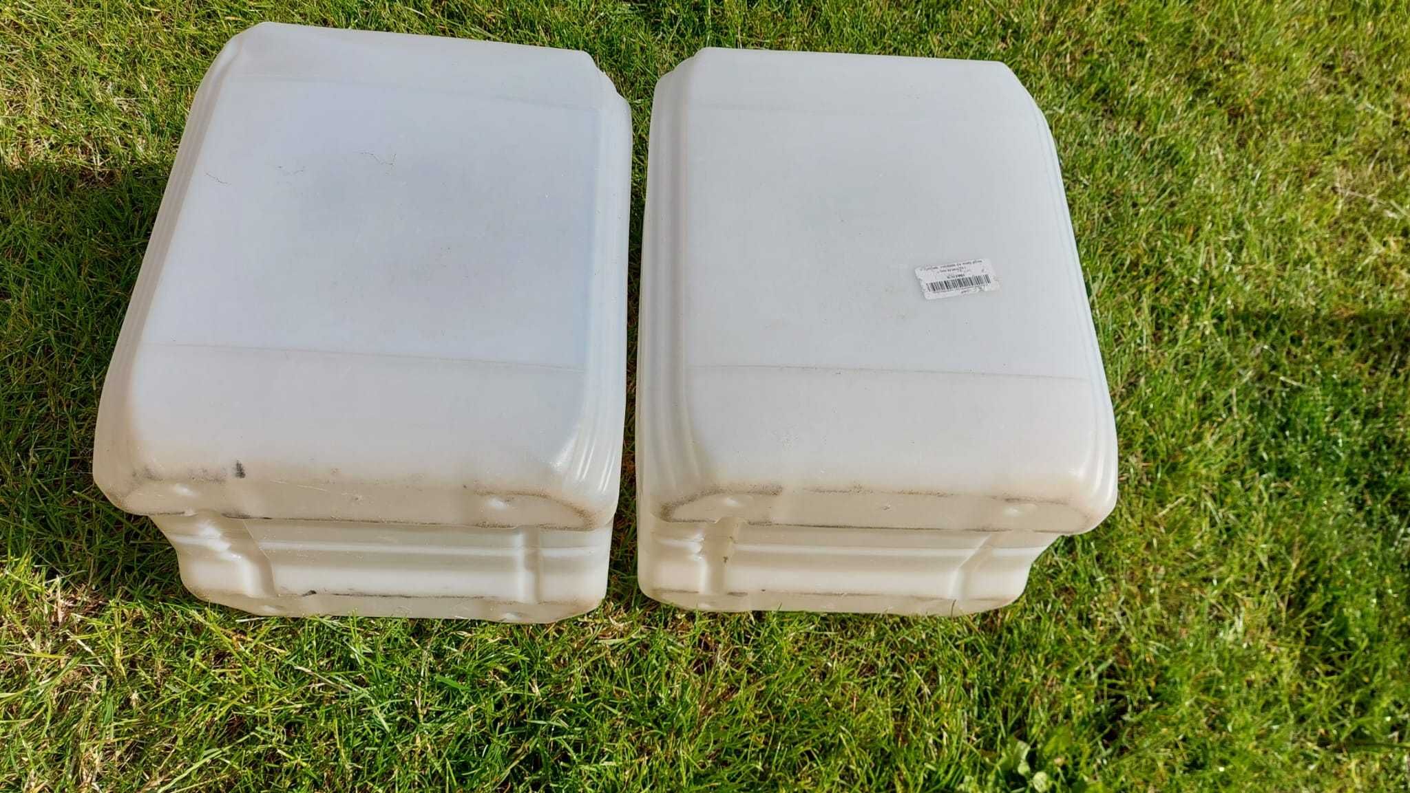 Baniak na wodę Pojemnik Zbiornik do wody 20L 2 sztuki plastikowe