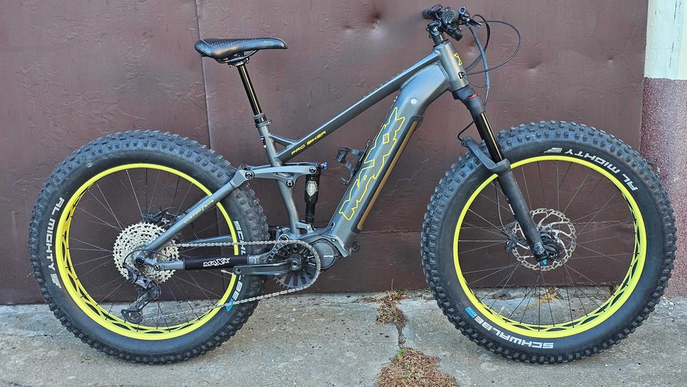 # MAXX Huraxdax ELS 2023 rower elektryczny fatbike Shimano EP8 726Wh #