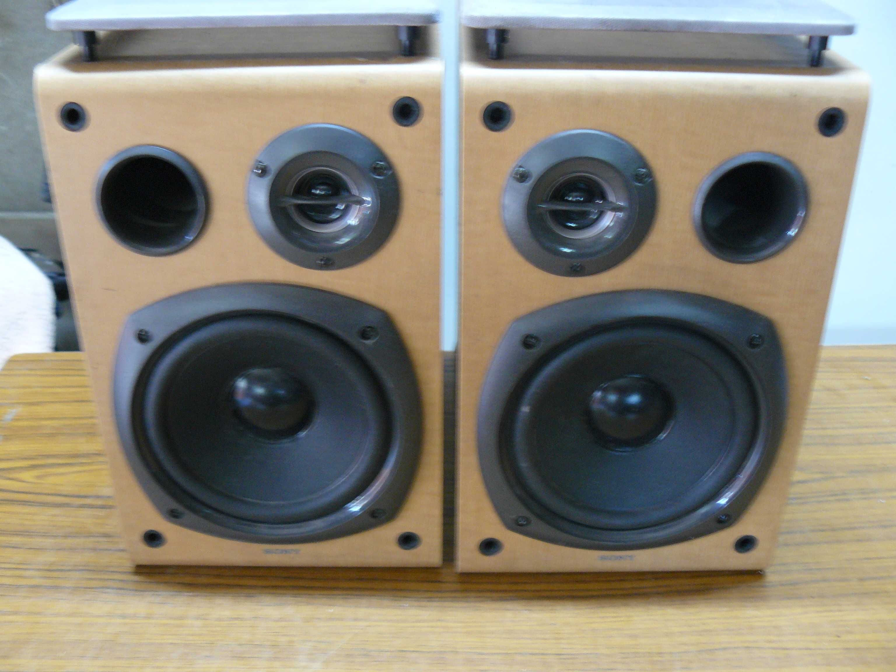 Kolumny głośniki Sony 2 szt. para 6 ohm maskownice