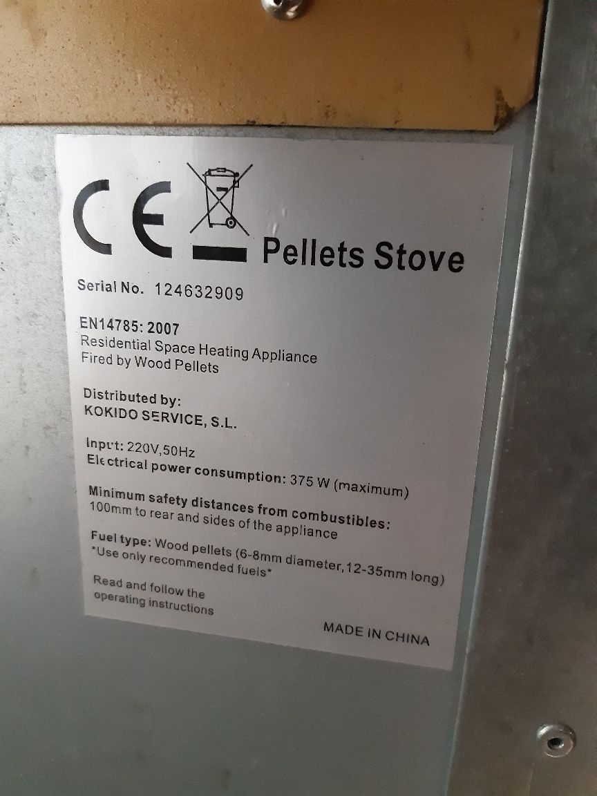 Pellets Stove - Avariado