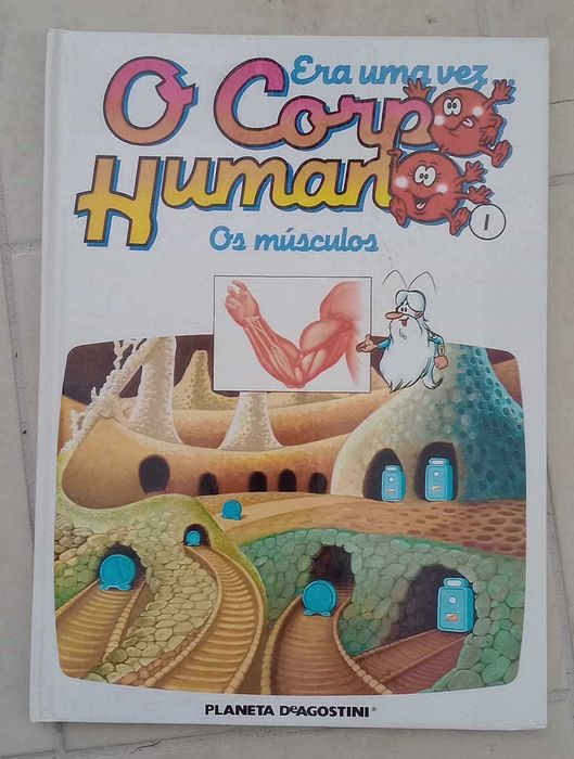 Livro “Era uma vez...o corpo humano” – Os músculos - novo