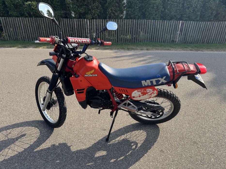 Honda MTX 125 R 1984 r. cross enduro Wossner