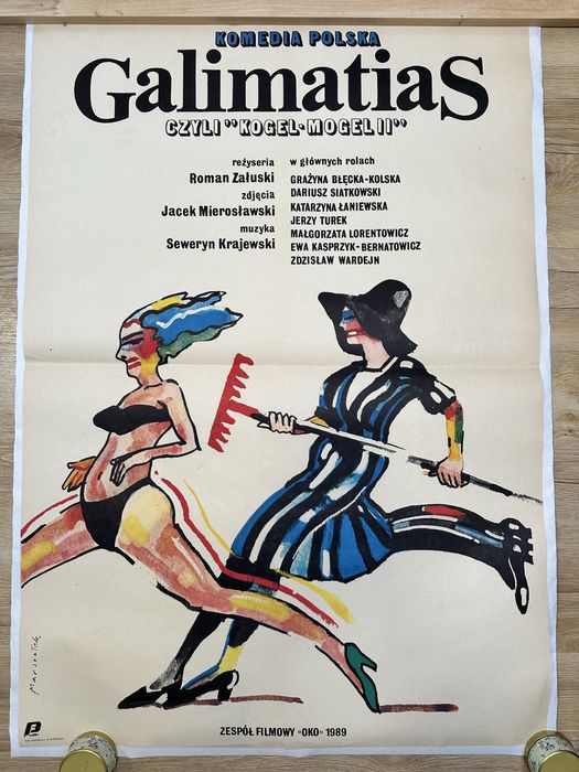 Plakat filmowy Galimatias czyli kogel mogel 2
