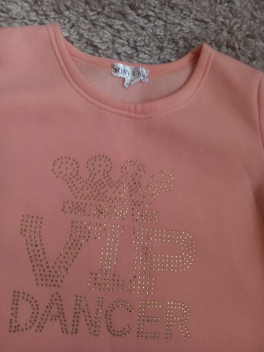 плаття утеплене весняне сукня рожева пайєтки р. 140