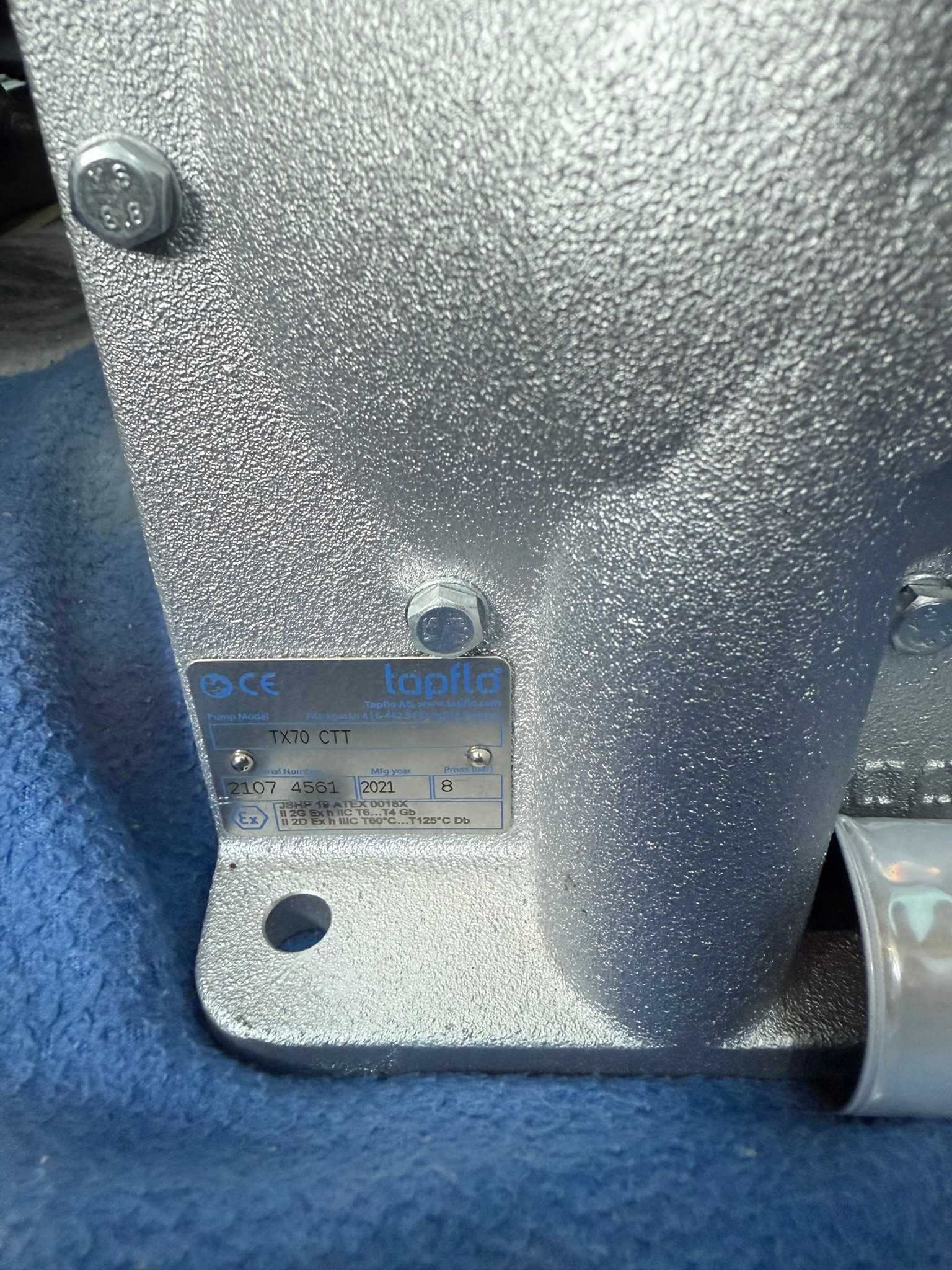 metalowa pompa z membraną TAPFLO TX70 CTT