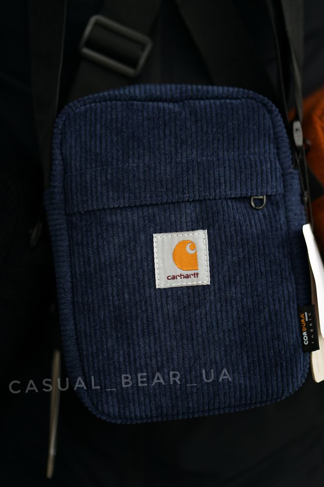 сумка Carhartt мессенджер через плече Вельветова Вельвет Вельветовая