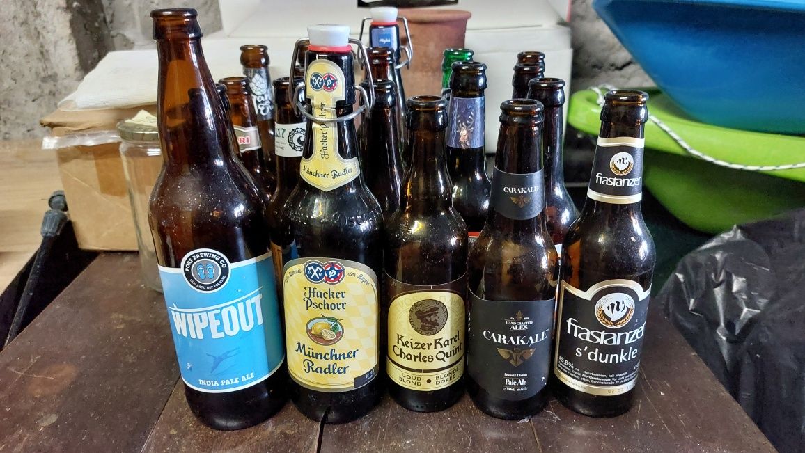 Garrafas de cerveja