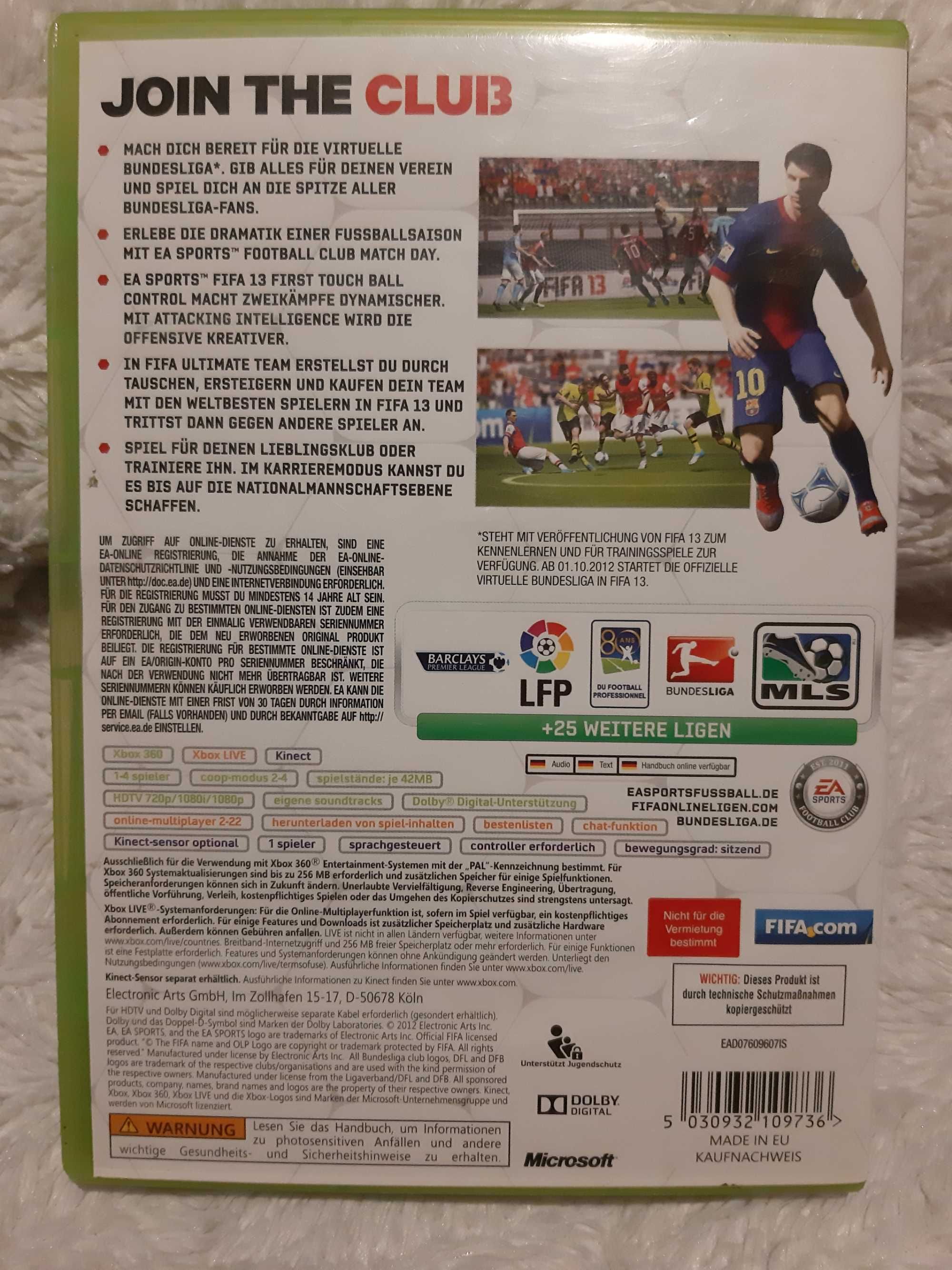 Gra Fifa 13 na xbox360