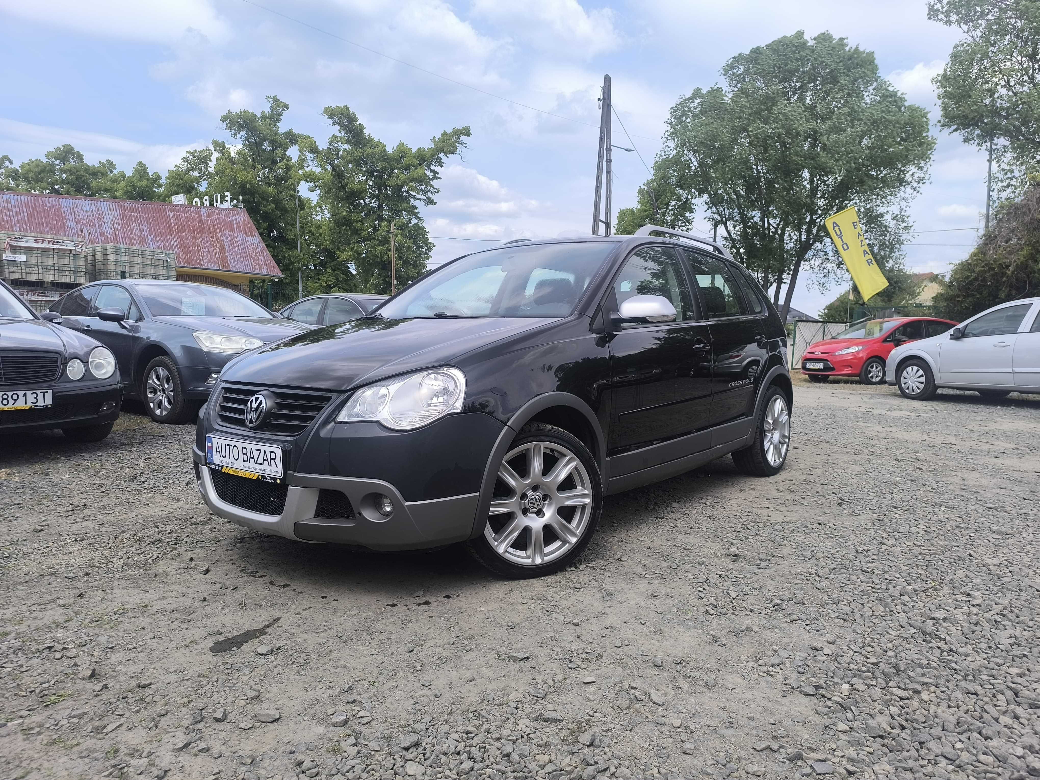 Polo Cross 1.4B • 2007r • Długie opłaty • Nowe hamulce • Alu 17tki
