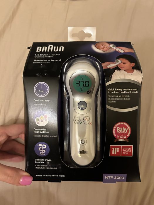 Braun NTF 3000 termometr bezdotykowy + czolowy