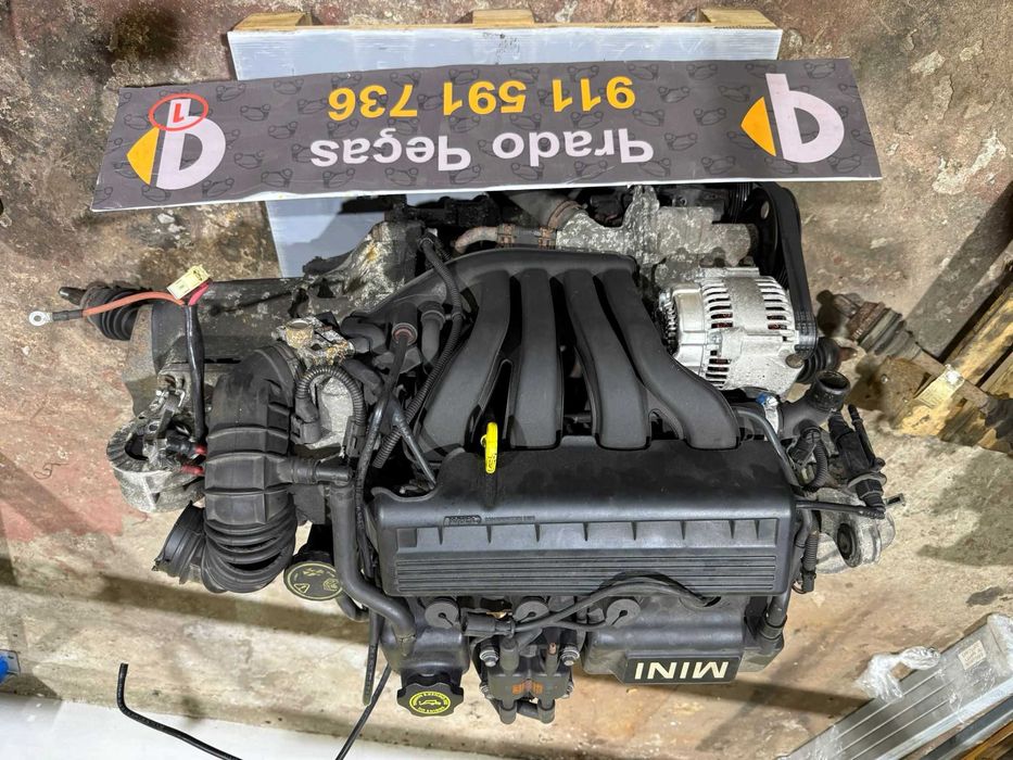 Motor 1.6 Gasolina Mini Cooper S R50 R53