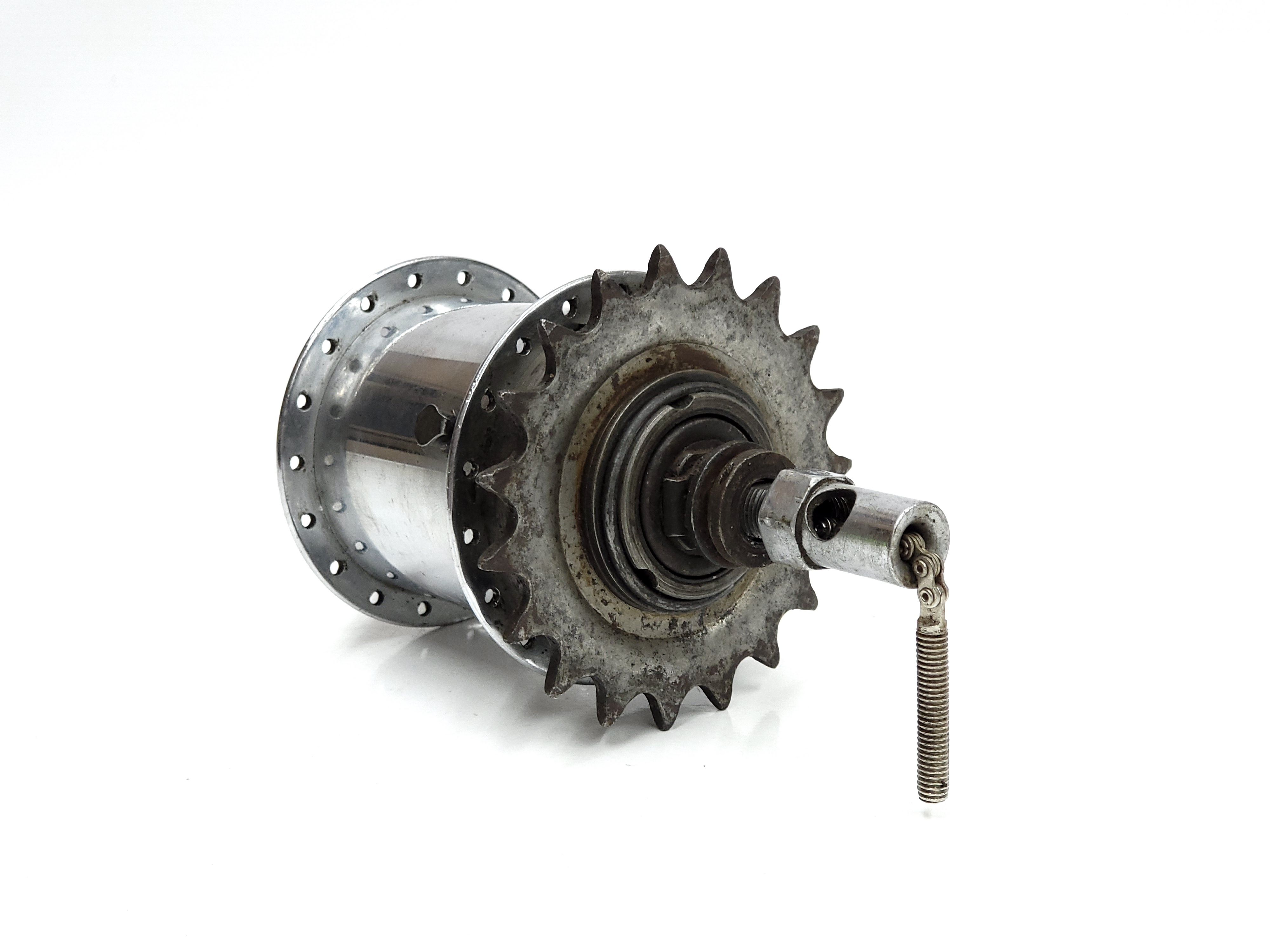 Piasta 3 biegowa Sturmey Archer Romet Universal Tyler 36 szprych PRL