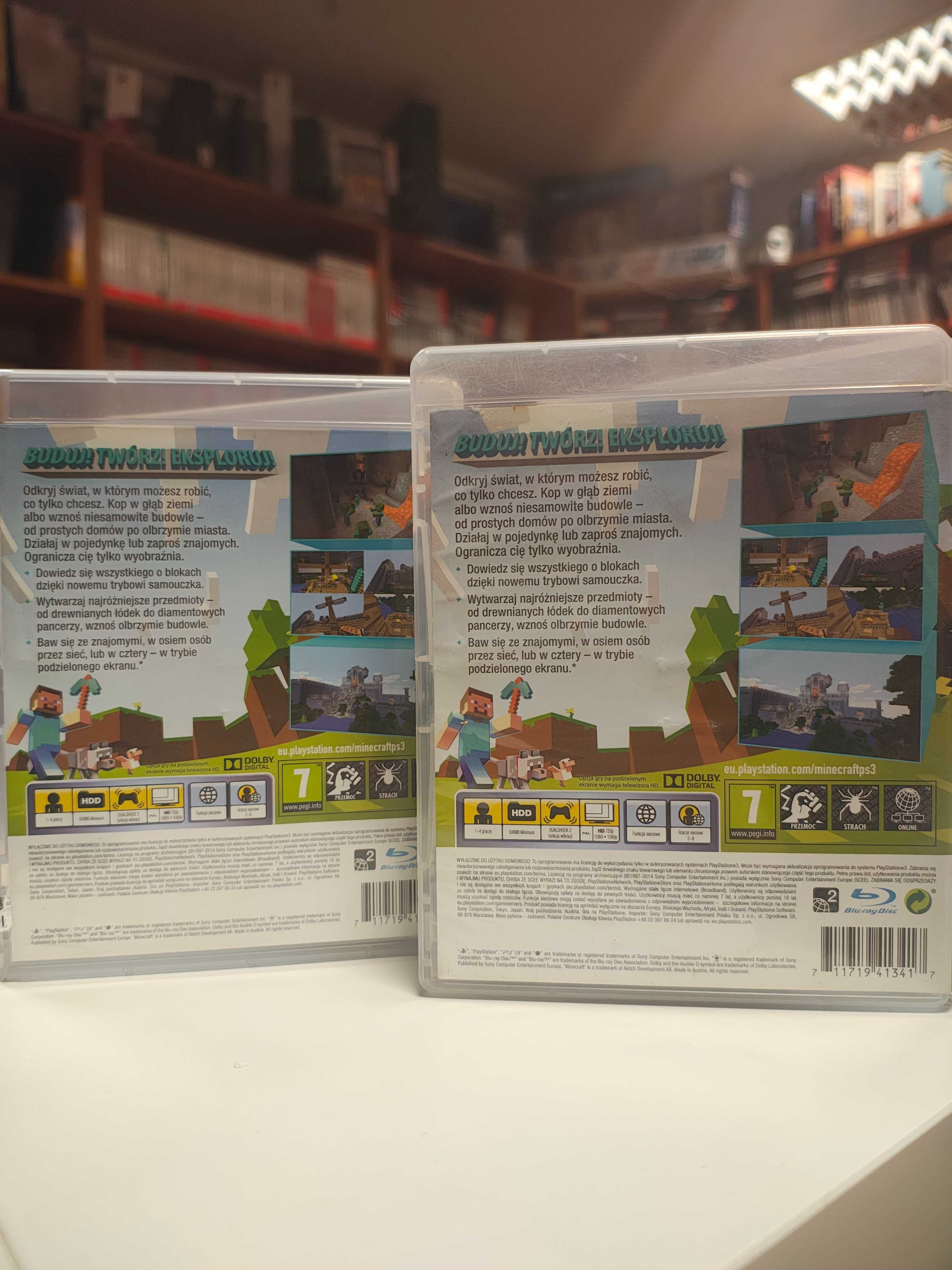 Minecraft PS3 Po Polsku Klasyk 2 Osoby SklepRetroWWA