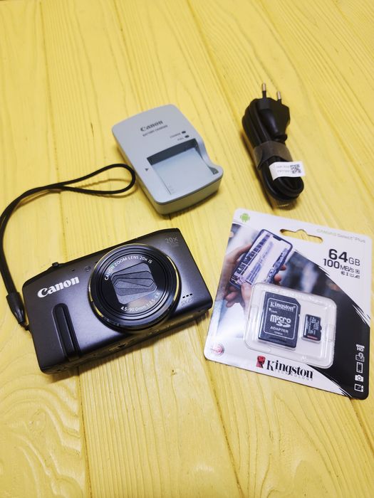 Компактний фотоапарат Canon PowerShot SX270 HS Grey