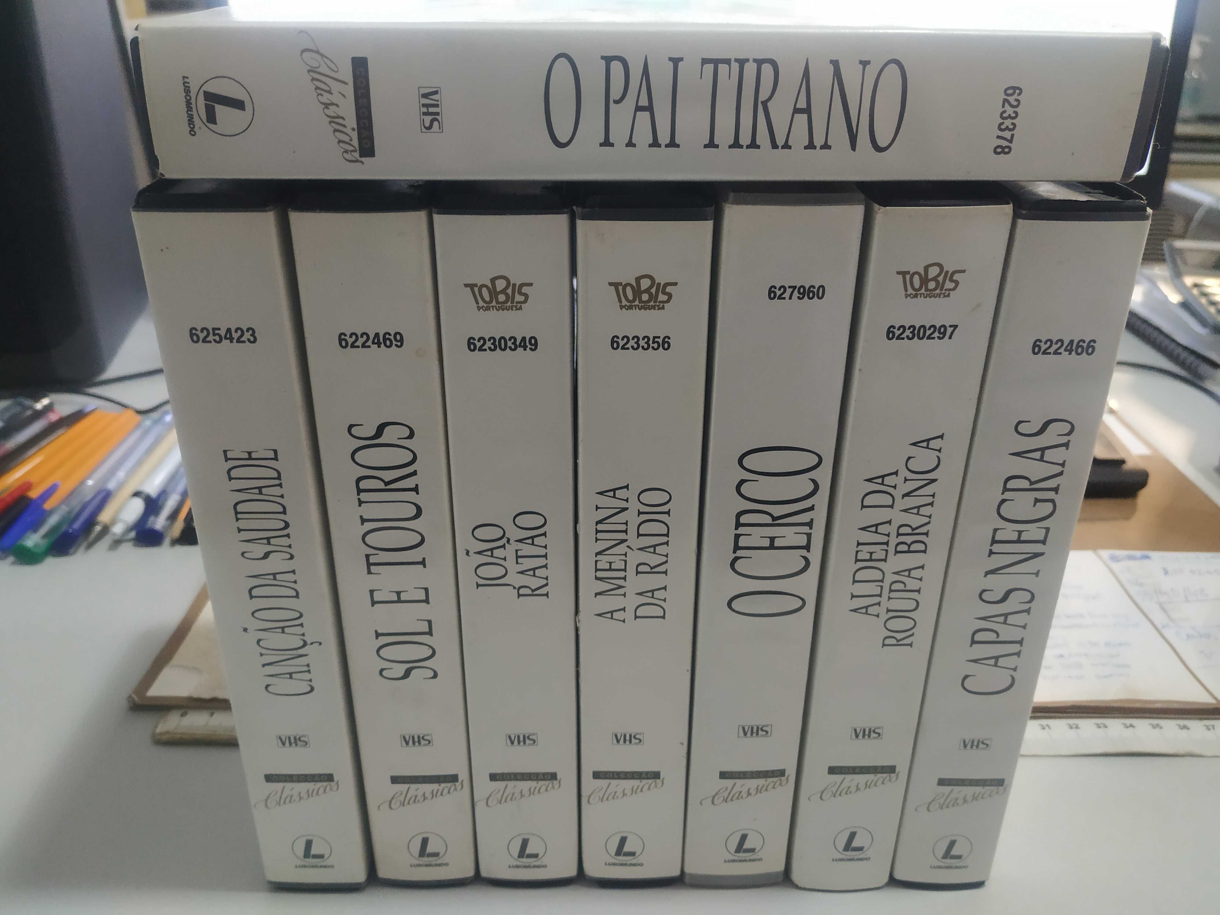 VHS - Filmes portugueses - Colecção clássicos - RAROS!!!