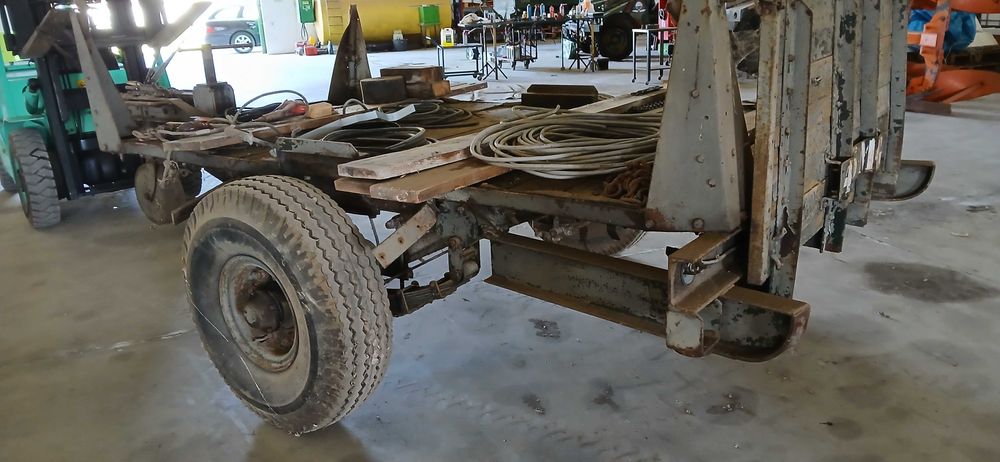 Reboque Militar para unimog ou tractor agricola