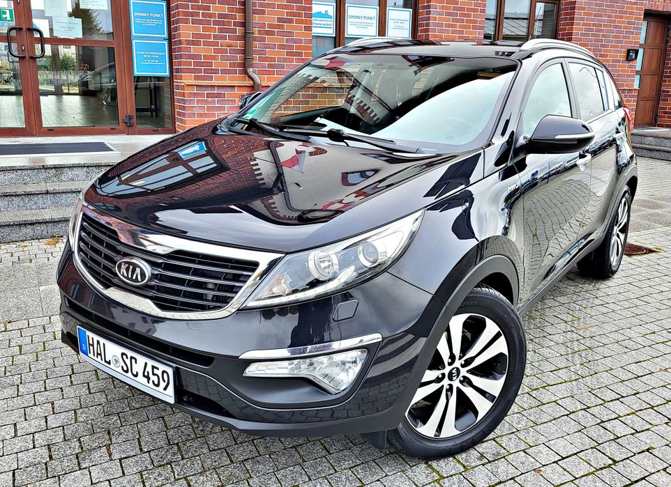 Śliczna Kia Sportage 4x4*LED*XENON*ALU KAMERA*NAVI 4X4*Skóry AUTOMAT.