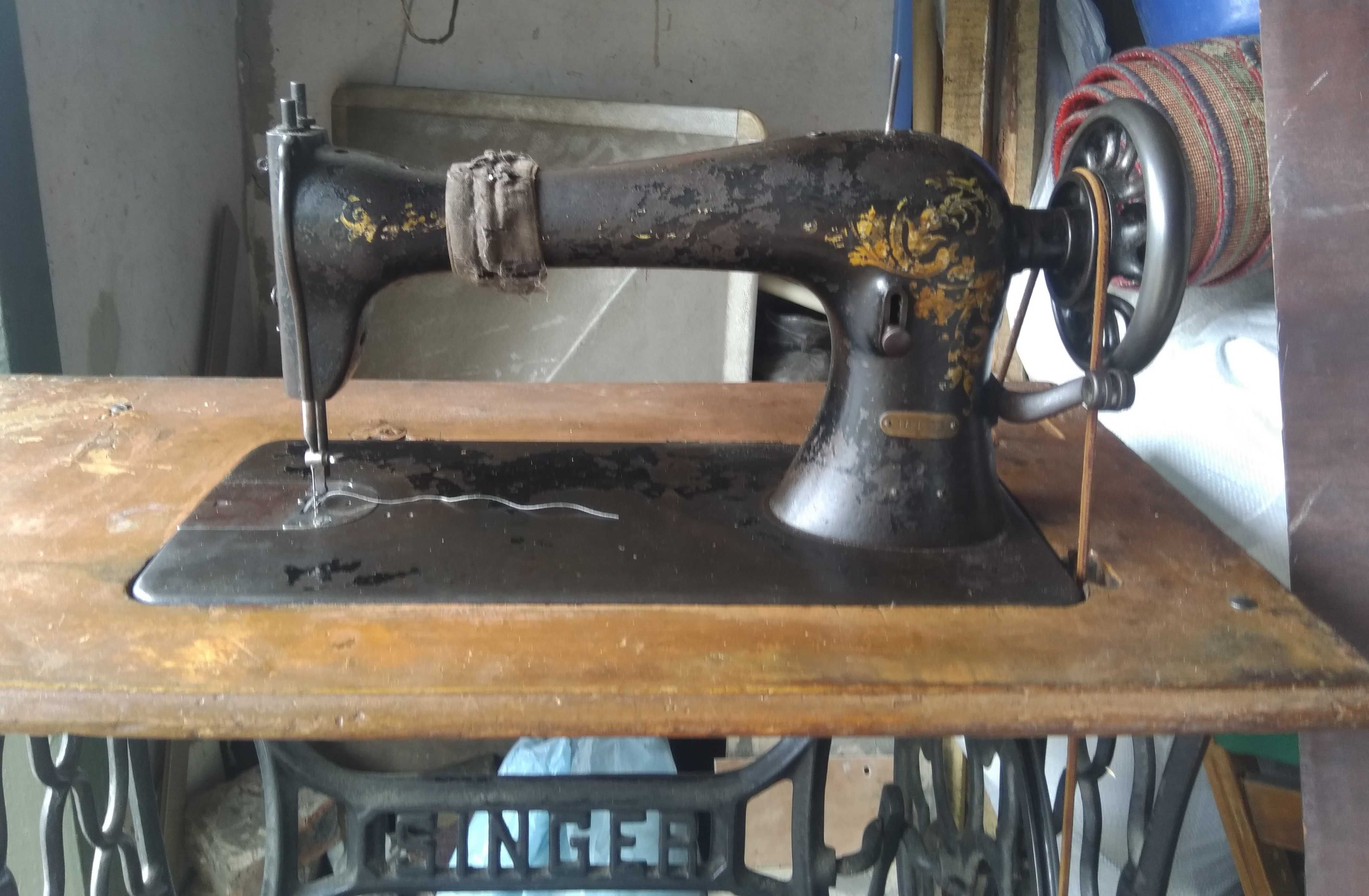 Швейная машинка SINGER Старинная 1912 год Рабочая Обмен Самовывоз