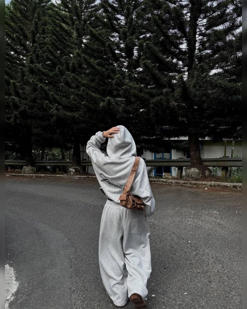 Костюм oversize худі+штани