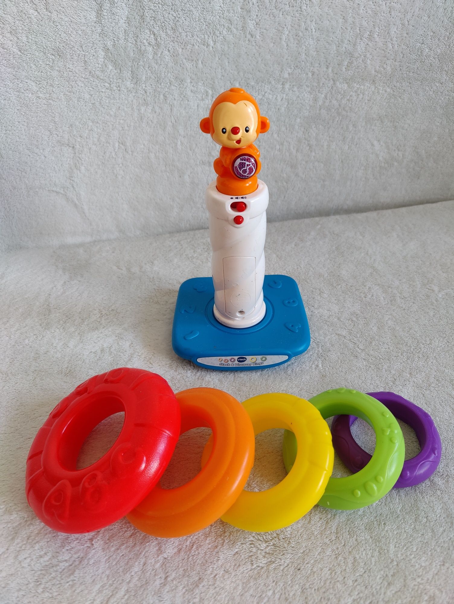 Vtech stack & discover Rings Interaktywna piramida wieża
