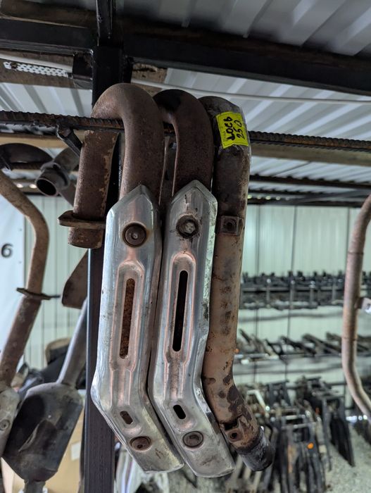 Вихлопні коліна до китайських ендуро мотоциклів,перехідні під акрап!