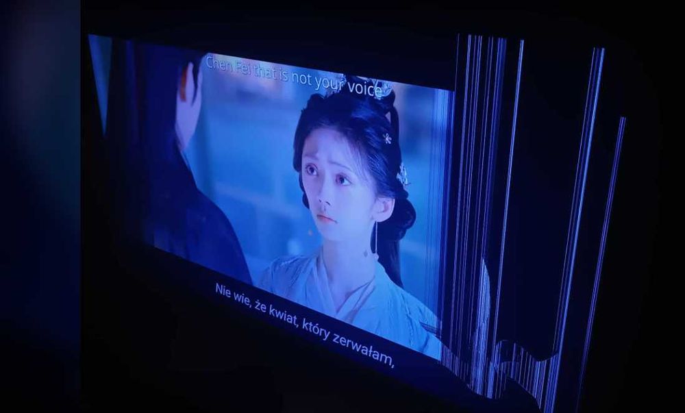 TV LCD UHD 55 cali 4k kompletny karton papiery sprzedam ew.zamianka