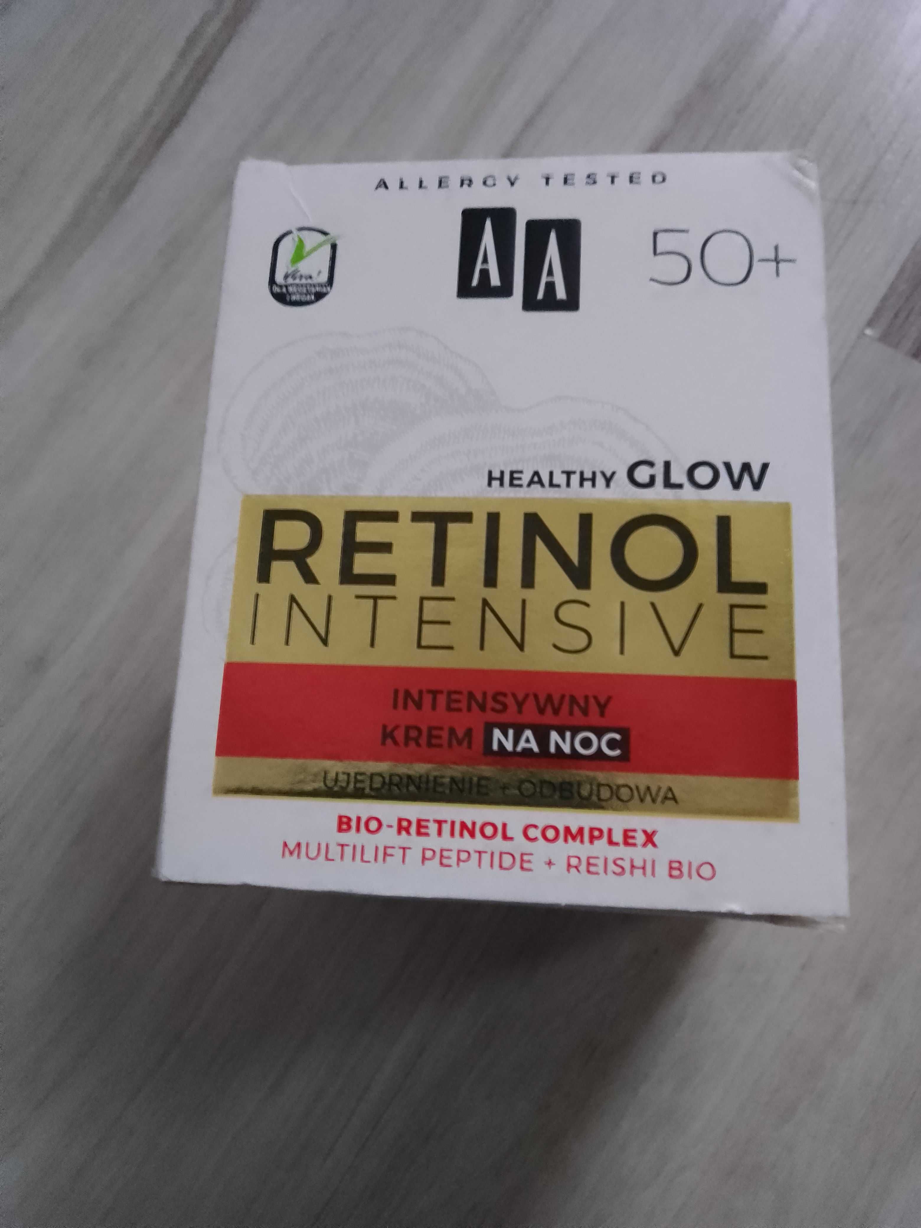 Krem do twarzy z retinolem 50+ nowy