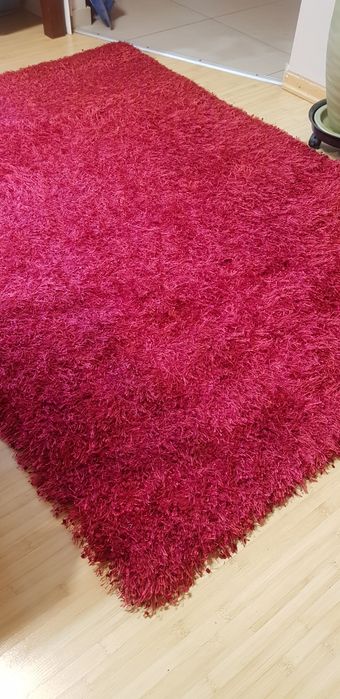 Dywan 120x180cm wiśniowy