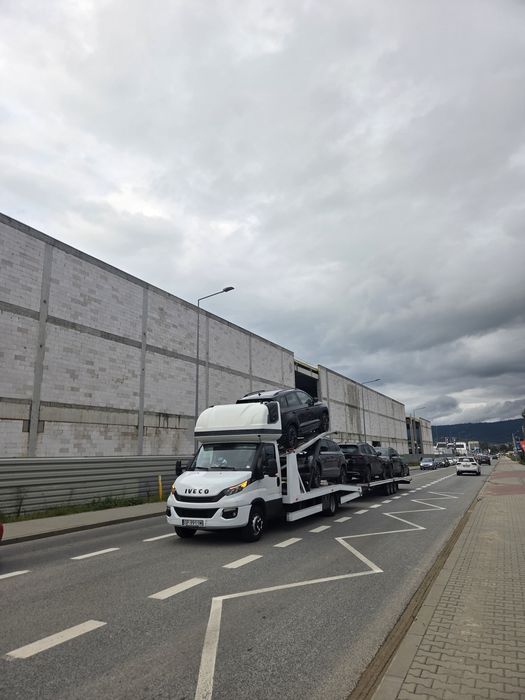Transport aut z Niemiec Belgii Laweta Niemcy Pomoc  przewóz samochodów