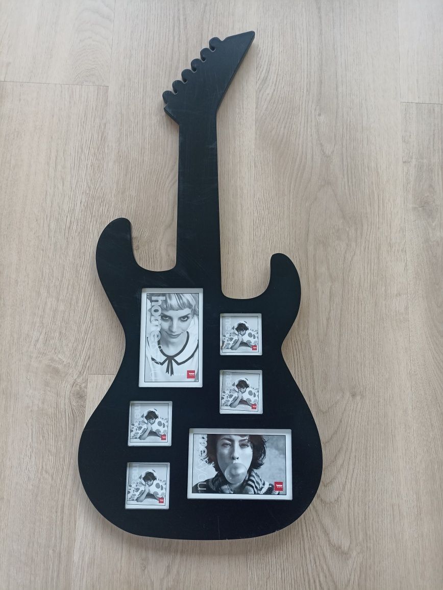 Ramka gitara home and you czarna