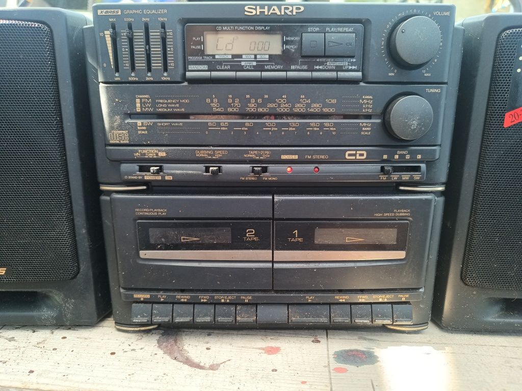 Музыкальный центр Sharp cd510h(GY)