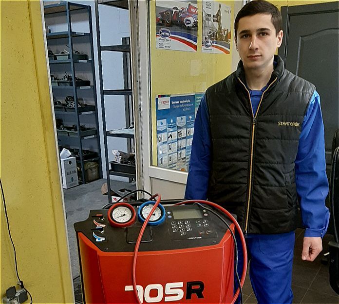 Заправка автокондиционеров , обслуживание, замена подшипника шкива