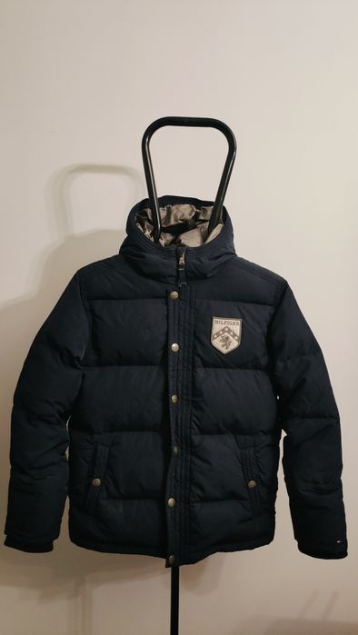 świetna pikowana, puchowa kurtka TOMMY HILFIGER