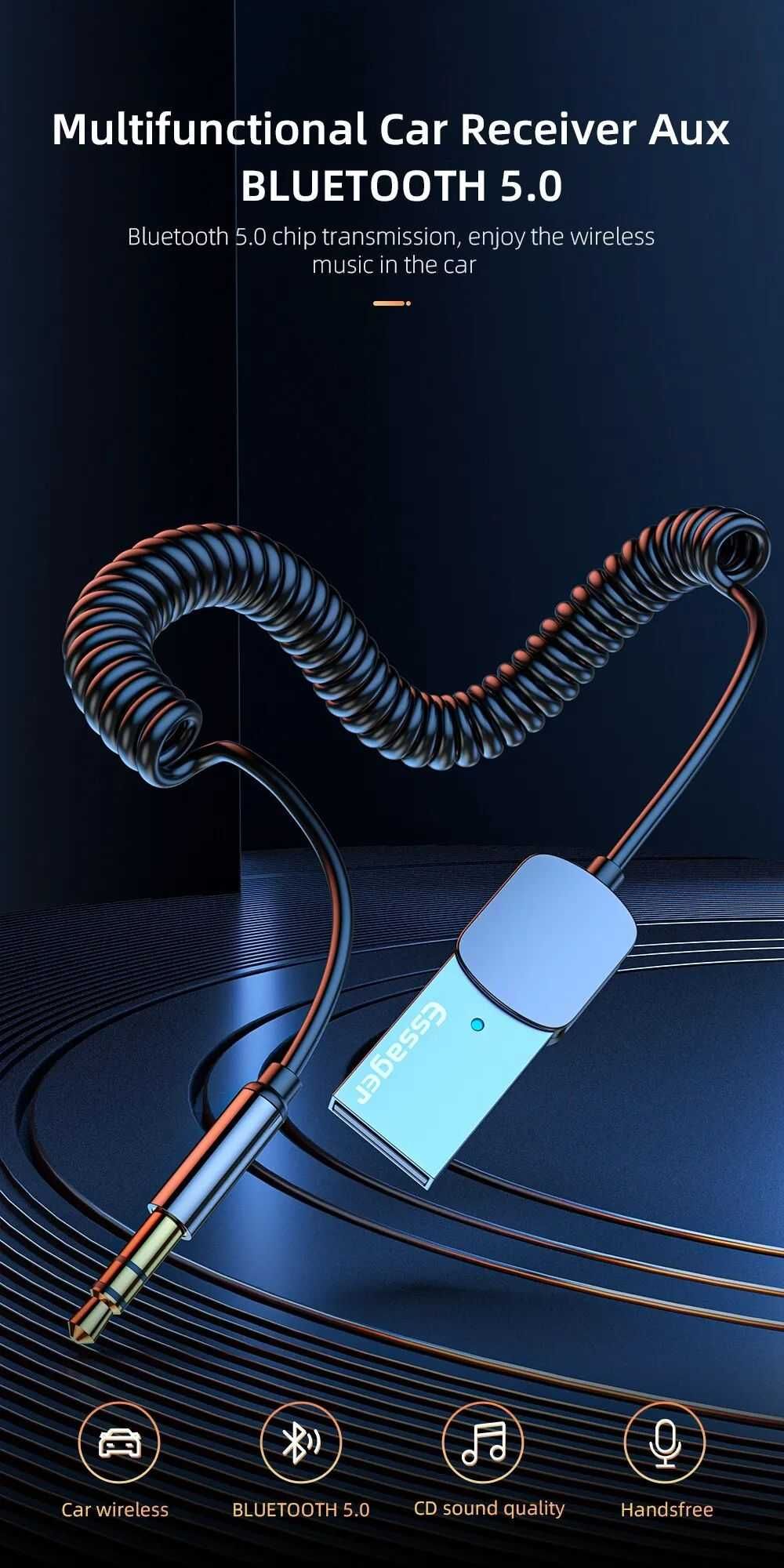 Adapter AUX bluetooth Essager