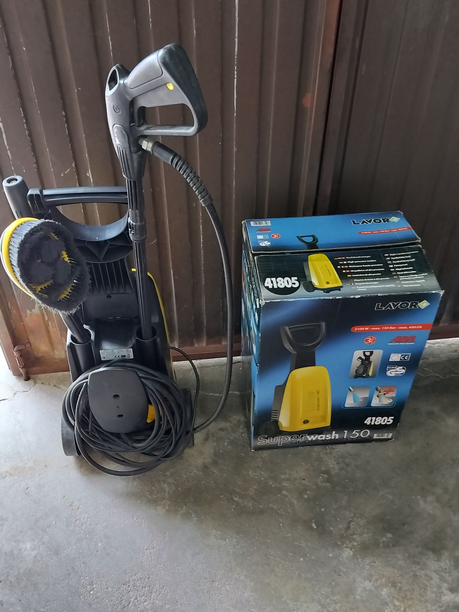 Lavadora de alta pressão de água - Lavor Superwash 150