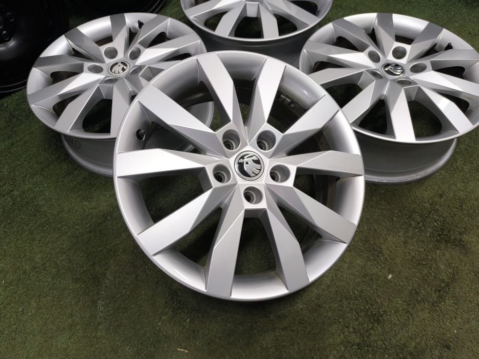 17" felgi 5x112 et48 Oryginalne Skoda Octavia Yeti Wysyłka