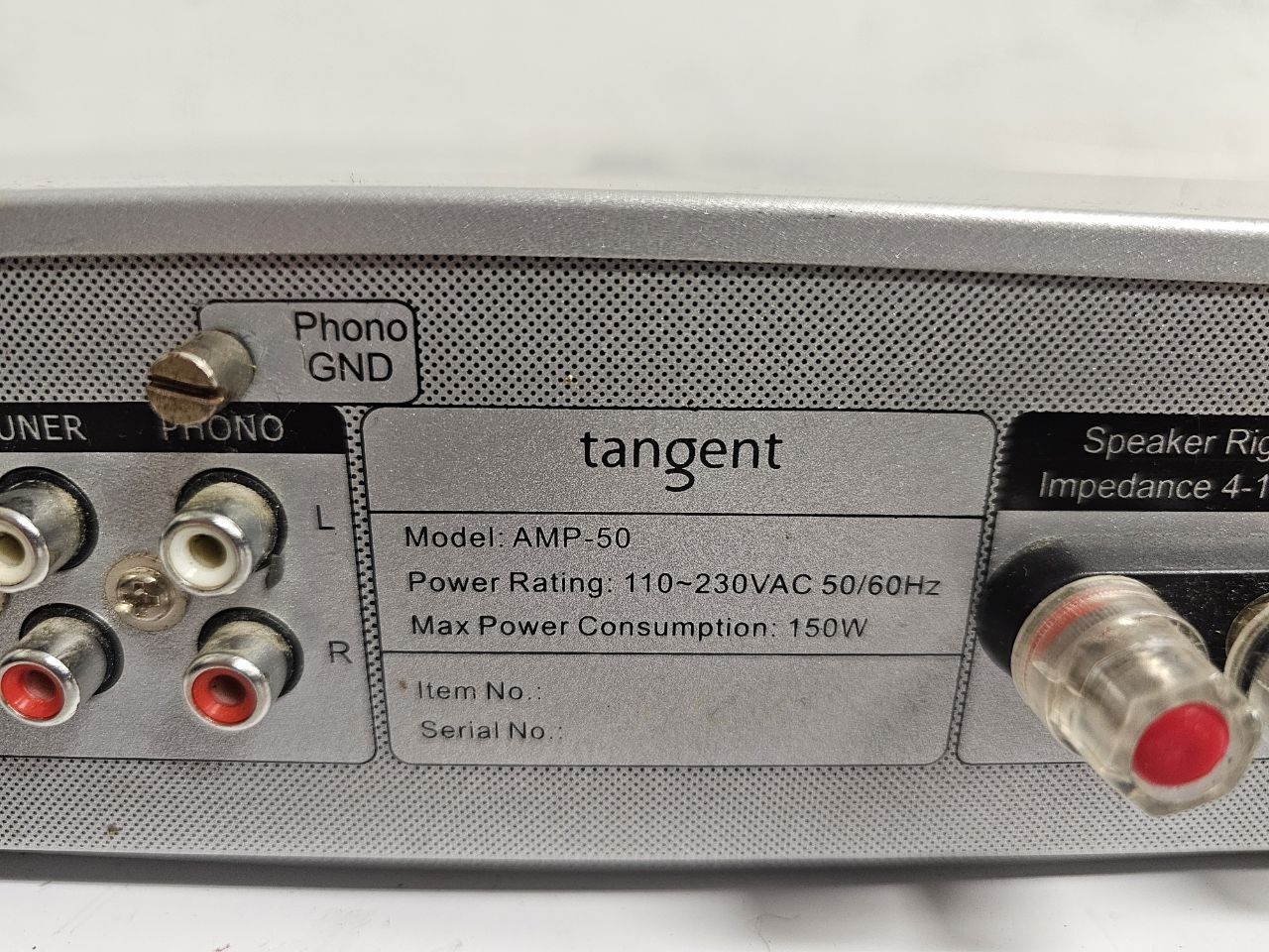 Wzmacniacz stereo Tangent AMP-50